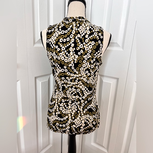 Josephine Chaus Small Wrap style V-Neck Blouse w/Side Buckle - Picture 3 of 13